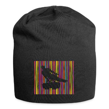 Gymnastics is colourful - Jersey Beanie - black - Front