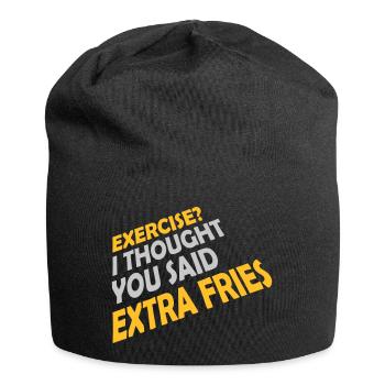 Exercice Extra Fries Citation - Bonnet en jersey - noir - Devant