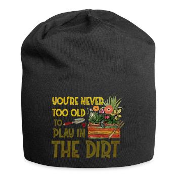Gardening Gardeners Gardening Digging Plant - Jersey Beanie - black - Front