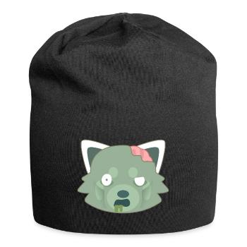 Panda roux déguisé en zombie pour Halloween - Bonnet en jersey - noir - Devant