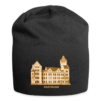 Dortmund Hörder Burg Nordrhein-Westfalen - Jersey-Beanie - Schwarz - Vorne