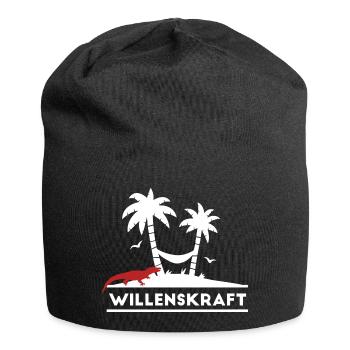 Willenskraft - Survival | 7 Wild 2022 - Jersey-Beanie - Schwarz - Vorne