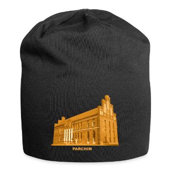 Parchim Town Hall Alter Markt Mecklenburg-Vorpommern - Jersey Beanie - black - Front