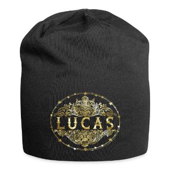 Lucas - Bonnet en jersey - noir - Devant