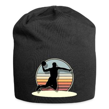 Basketball Basketballer - Jersey-Beanie - Schwarz - Vorne