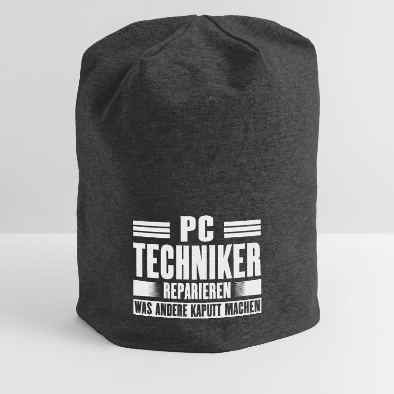 Service Technician Support Solution Devis Service PC Bonnet en jersey