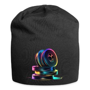TAPES, recordings - Jersey Beanie - black - Front