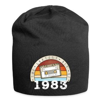 Succès le plus grat de 1983 - Cadeau des années 40 40e anniversaire - Bonnet en jersey - noir - Devant