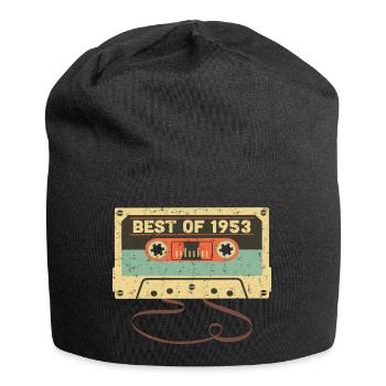 Best of 1953 70. Geburtstag Genial 70 Jahre alt - Jersey-Beanie - Schwarz - Vorne