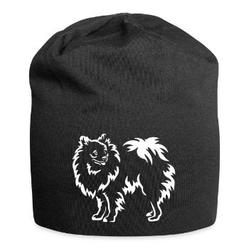 Spitz "Black Edition" - Jersey Beanie - black - Front