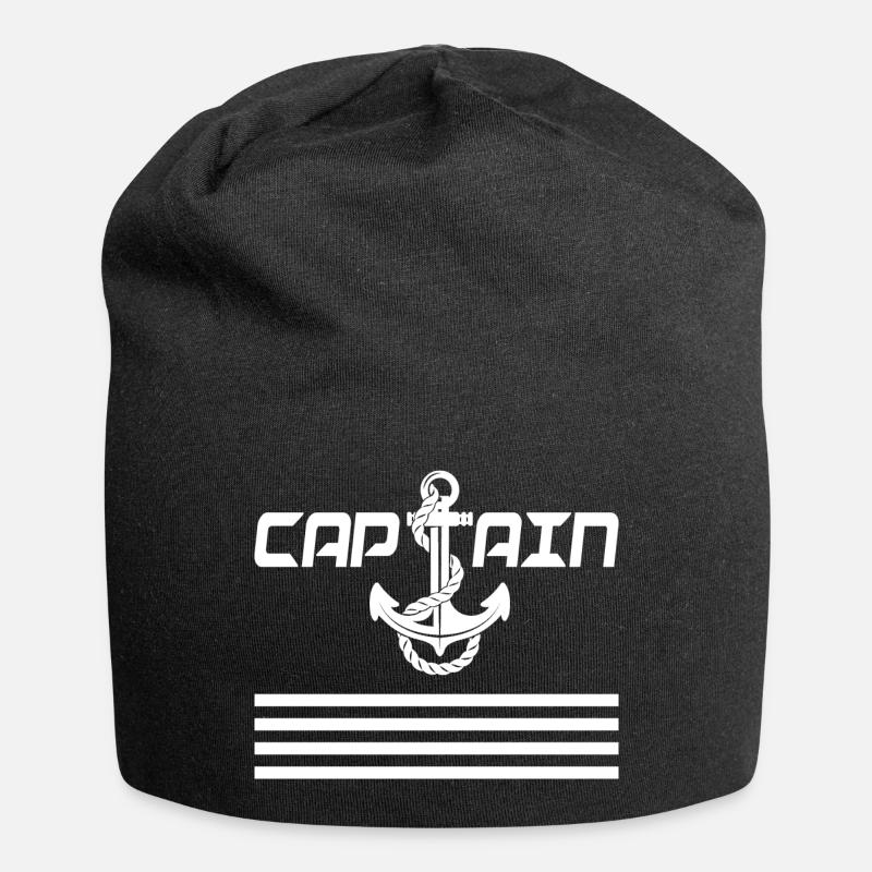 Captain - Jersey Beanie - black