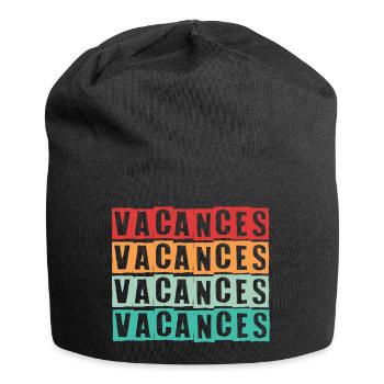 En Vacances - Bonnet en jersey - noir - Devant