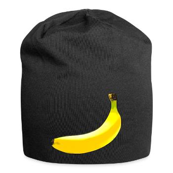 Banane - Jersey-Beanie - Schwarz - Vorne