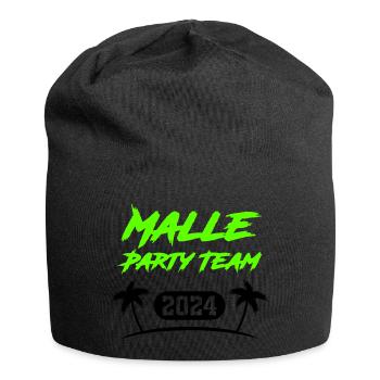 malle party team 2024 - Jersey-Beanie - Schwarz - Vorne