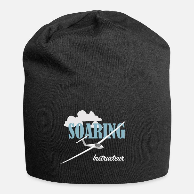 GLIDING INSTRUCTEUR - Bonnet en jersey - noir