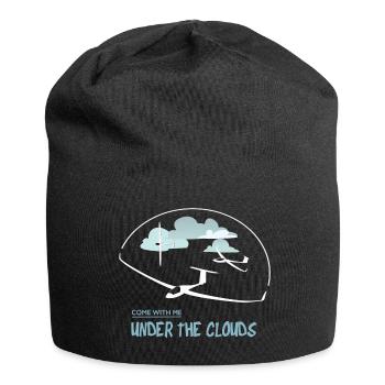 UNDER THE CLOUDS - Bonnet en jersey - noir - Devant