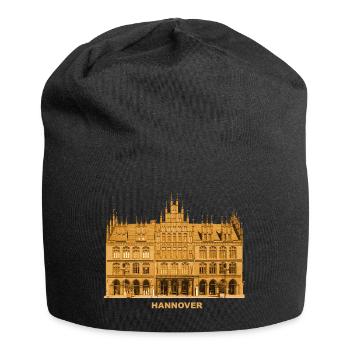 Hanover Old Town Hall Lower Saxony - Jersey Beanie - black - Front