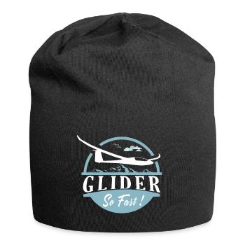 GLIDER SO FAST ! - Bonnet en jersey - noir - Devant