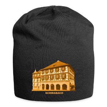 Mairie de Schwabach, Moyenne-Franconie, Bavière - Bonnet en jersey - noir - Devant