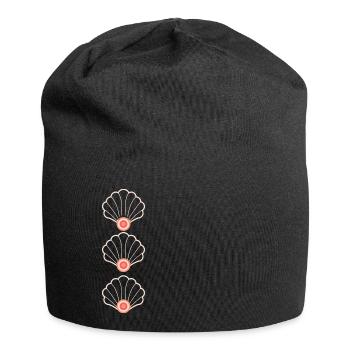 SHELL AND THE PEARL OF THE OCEAN - SWEATSHIRTS TSHIRTS - Jersey Beanie - black - Front