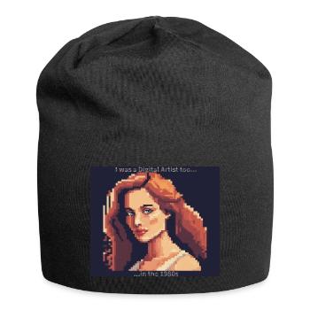 Digital art - Jersey Beanie - black - Front