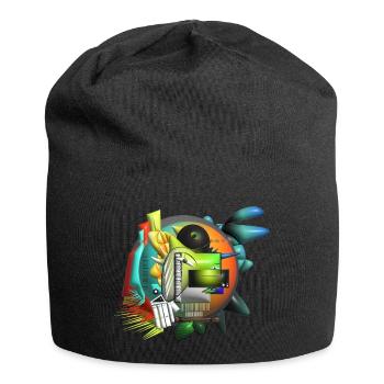 Abstract Art Cubism - Jersey Beanie - black - Front