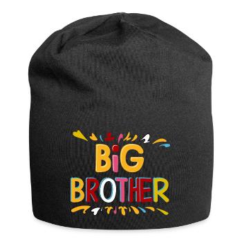 FRÈRE AÎNÉ - Bonnet en jersey - noir - Devant