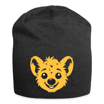 Hyäne - Jersey-Beanie - Anthrazit - Vorne