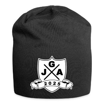JGA 2025 Wappen - Jersey-Beanie - Schwarz - Vorne