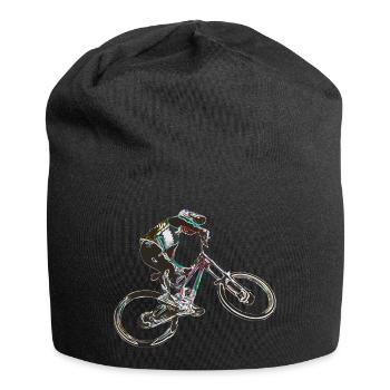 MTB-Abfahrt - Jersey-Beanie - Schwarz - Vorne