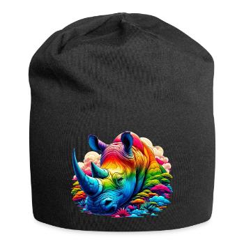 Rhinoceros - Jersey Beanie - black - Front