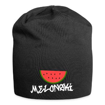 Melonski Melone - Jersey-Beanie - Schwarz - Vorne