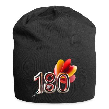 Dart 180 - Jersey-Beanie - Schwarz - Vorne