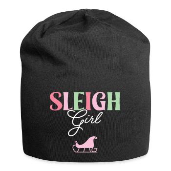 Sleigh Girl - Jersey Beanie - black - Front