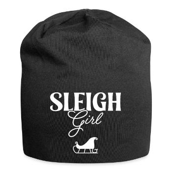 Sleigh Girl - Jersey Beanie - black - Front
