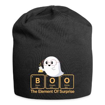 Elementar Boo Ghost T-Shirt - Jersey-Beanie - Schwarz - Vorne