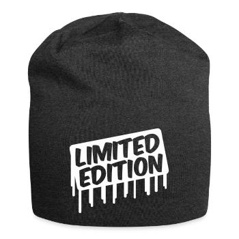 Limited Edition - Jersey-Beanie - Anthrazit - Vorne