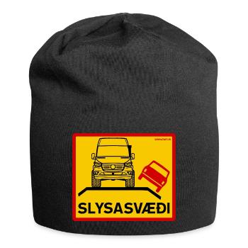 HUH! Sign #14 (Full Donation) - Jersey-Beanie - Schwarz - Vorne
