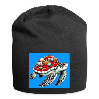 turtle - Jersey Beanie - black - Front