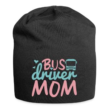 Busfahrer Mama - Jersey-Beanie - Schwarz - Vorne