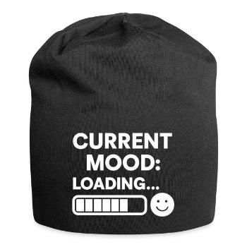 Chargement de l’humeur actuelle - Bonnet en jersey - noir - Devant