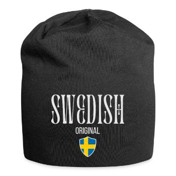 Original Swedish, Swedish Pride - Jersey Beanie - black - Front