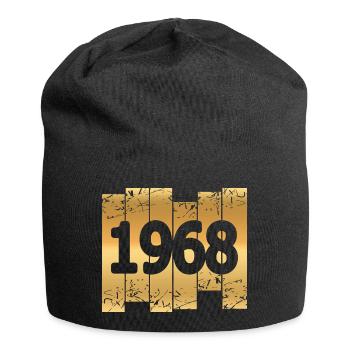 Gold 1968 - Jersey-Beanie - Schwarz - Vorne