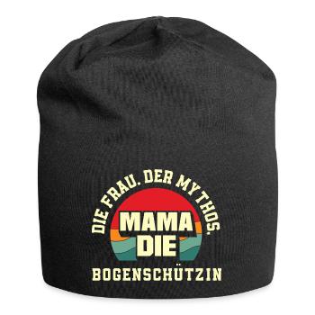 I go archery - Jersey Beanie - black - Front