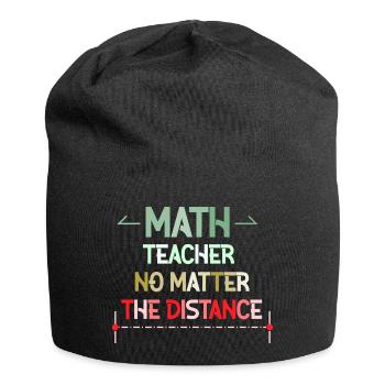 Math Nerd Students University Professor Mathematics - Jersey Beanie - black - Front