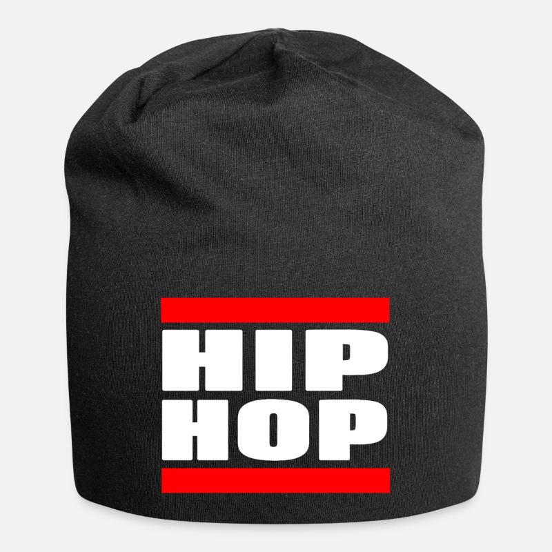 Beat Flow Culture Expression sonore urbaine - Bonnet en jersey - noir