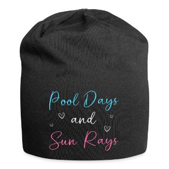 Pool Party - Jersey-Beanie - Schwarz - Vorne