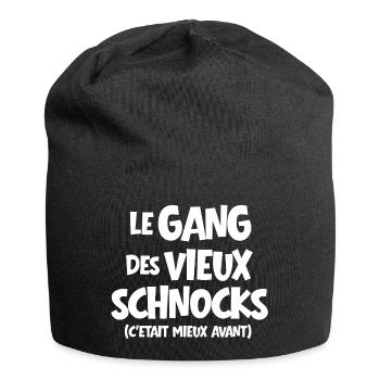 Senior, im Ruhestand, im Ruhestand - Jersey-Beanie - Schwarz - Vorne