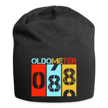 Oldometer 88 Funny 88th Birthday Retro - Jersey Beanie - black - Front