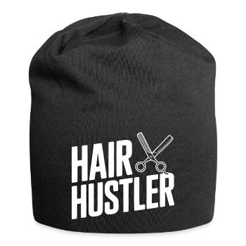 Hair Hustler - Jersey Beanie - black - Front